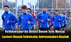 Lacivert Beyazlı Futbolcular, Antrenmanlara Başladı