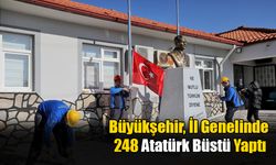 Büyükşehir, İl Genelinde 248 Atatürk Büstü Yaptı