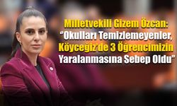 Milletvekili Özcan; “Okullarımız Deprem Olmadan Yıkılacak Hale Gelmiş”