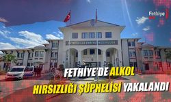 Fethiye’de Alkol Hırsızlığı Şüphelisi Yakalandı