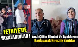 Yaşlı Çiftin Ellerini Ve Ayaklarını Bağlayarak Hırsızlık Yaptılar