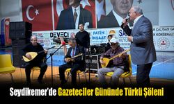 Seydikemer’de Gazeteciler Gününde Türkü Şöleni