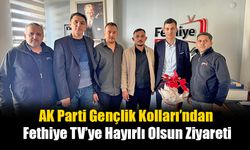 AK Parti Gençlik Kolları’ndan Fethiye TV’ye Hayırlı Olsun Ziyareti