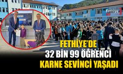 Fethiye’de 32 Bin 99 Öğrenci Karne Sevinci Yaşadı