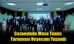 Cezaevinde Masa Tenisi Turnuvası Heyecanı