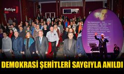 Demokrasi Şehitleri Saygıyla Anıldı