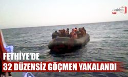 Fethiye’de 32 Düzensiz Göçmen Yakalandı