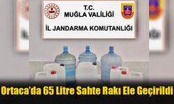 Ortaca’da 65 Litre Sahte Rakı Ele Geçirildi