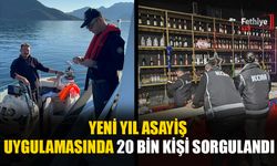 Yeni Yıl Asayiş Uygulamasında 20 Bin Kişi Sorgulandı