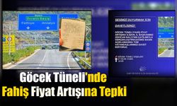 Göcek Tüneli'nde Fahiş Fiyat Artışına Tepki