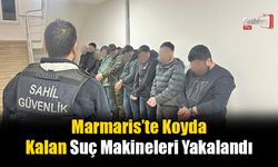 Marmaris’te Koyda Kalan Suç Makineleri Yakalandı