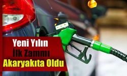 Yeni Yılın İlk Zammı Akaryakıta Oldu