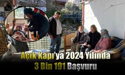‘Açık Kapı’ya 2024 Yılında 3 Bin 191 Başvuru