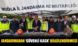 Jandarmadan ‘Güvenli Kask’ Bilgilendirmesi