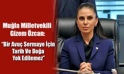 Milletvekili Özcan; “Bir Avuç Sermaye İçin Tarih Ve Doğa Yok Edilemez”