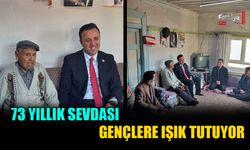 73 Yıllık Sevdası Gençlere Işık Tutuyor