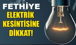 Fethiye Güncel Elektrik Kesintileri - 2025