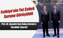 Prof. Dr. Ayaydın'dan Bakan Kurum’a Teşekkür Ziyareti