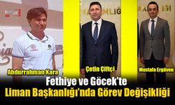 Fethiye Ve Göcek’te Liman Başkanlığı’nda Görev Değişikliği