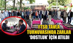 FTSO Tavla Turnuvasında Zarlar ‘Dostluk’ İçin Atıldı