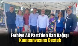 Fethiye AK Parti’den Kan Bağışı Kampanyasına Destek