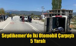 Seydikemer’de İki Otomobil Çarpıştı: 5 Yaralı