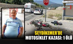 Seydikemer'de Motosiklet Kazası: 1 Ölü