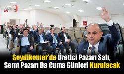Seydikemer’de Pazar Esnafı Rahat Edecek