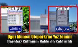 Uğur Mumcu Otoparkı'na Yaz Zammı