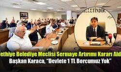 Fethiye Belediye Meclisi Sermaye Artırımı Kararı Aldı