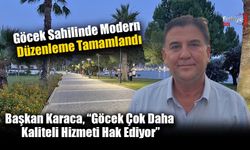 Göcek Sahilinde Modern Düzenleme Tamamlandı