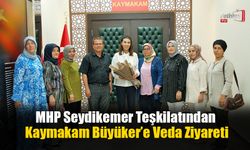 MHP Seydikemer Teşkilatından Kaymakam Büyüker’e Veda Ziyareti