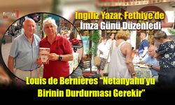 İngiliz Yazar, Fethiye’de İmza Günü Düzenledi