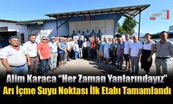 Arı İçme Suyu Noktası İlk Etabı Tamamlandı