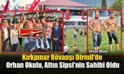 Orhan Okulu, Altın Sipsi'nin Sahibi Oldu
