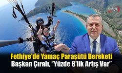 Fethiye'de Yamaç Paraşütü Bereketi