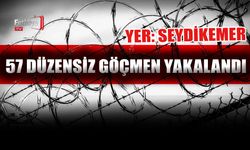 Seydikemer'de 57 Düzensiz Göçmen Yakalandı