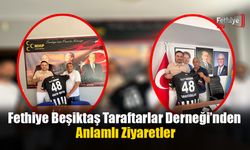 Fethiye Beşiktaş Taraftarlar Derneği’nden MHP ve İYİ Parti’ye Ziyaret