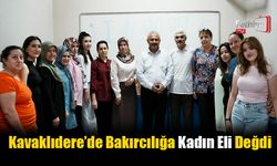 Kavaklıdere’de Bakırcılığa Kadın Eli Değdi