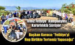 Foça Mahallesi Huzurevi Tepesi’nde Temizlik Çalışması