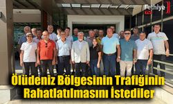 Ölüdeniz Bölgesinin Trafiğinin Rahatlatılmasını İstediler