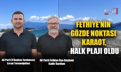 Fethiye'nin Gözde Noktası Karaot, Halk Plajı Oldu
