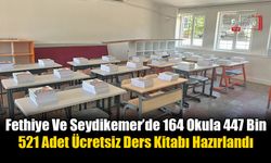 Fethiye Ve Seydikemer’de 164 Okula 447 Bin 521 Adet Ücretsiz Ders Kitabı Hazırlandı