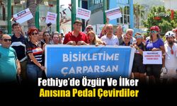 Fethiye’de Özgür Ve İlker İçin Pedal Çevirdiler