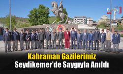Seydikemer’de 19 Eylül Gaziler Günü Törenle Kutlandı