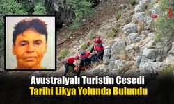 Avustralyalı Turistin Cesedi Tarihi Likya Yolunda Bulundu