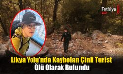 Likya Yolu’nda Kaybolan Çinli Turist Ölü Olarak Bulundu