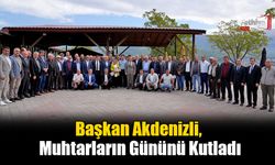 Başkan Akdenizli, Muhtarların Gününü Kutladı