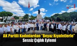 Gazze İçin Sessiz Çığlık Zinciri Oluşturdular