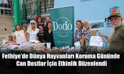 Fethiye’de Dünya Hayvanları Koruma Gününde Can Dostlar İçin Etkinlik Düzenlendi